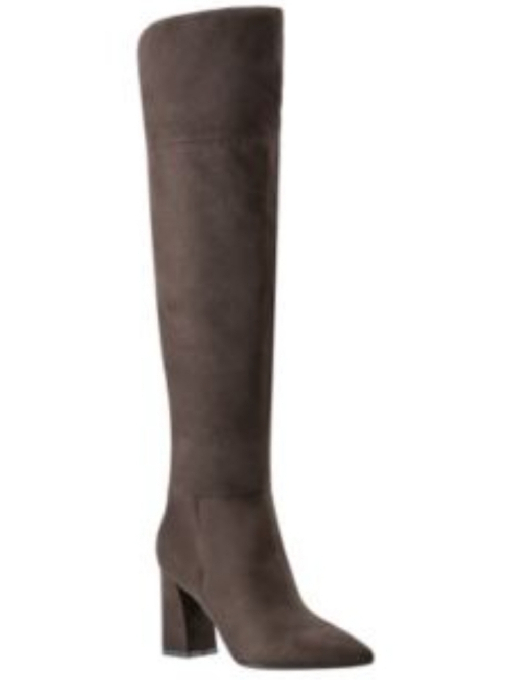 Marc Fisher NEW IN BOX Faux-Suede Over-the-Knee Boot - Brown